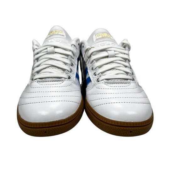 Adidas Busenitz Cloud White Blue Bird Gold Shoes IE3101 Men's Sizes 7 - 7.5 - Picture 2 of 10